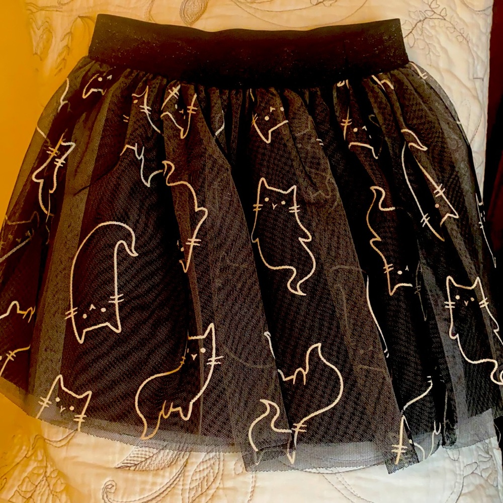 👻 🐈‍⬛ Ghost Cat Skirt 👻 🐈‍⬛